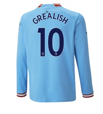 Manchester City Jack Grealish #10 Hemmatröja 2022-23 Långa ärmar